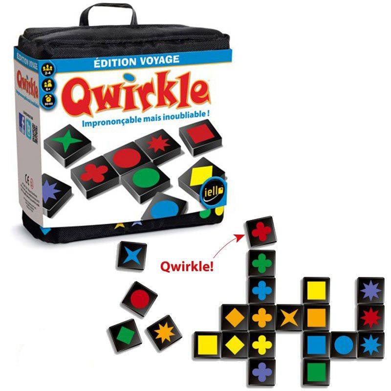Qwirkle Pocket  L'As de Trèfle, vente de jeux de société