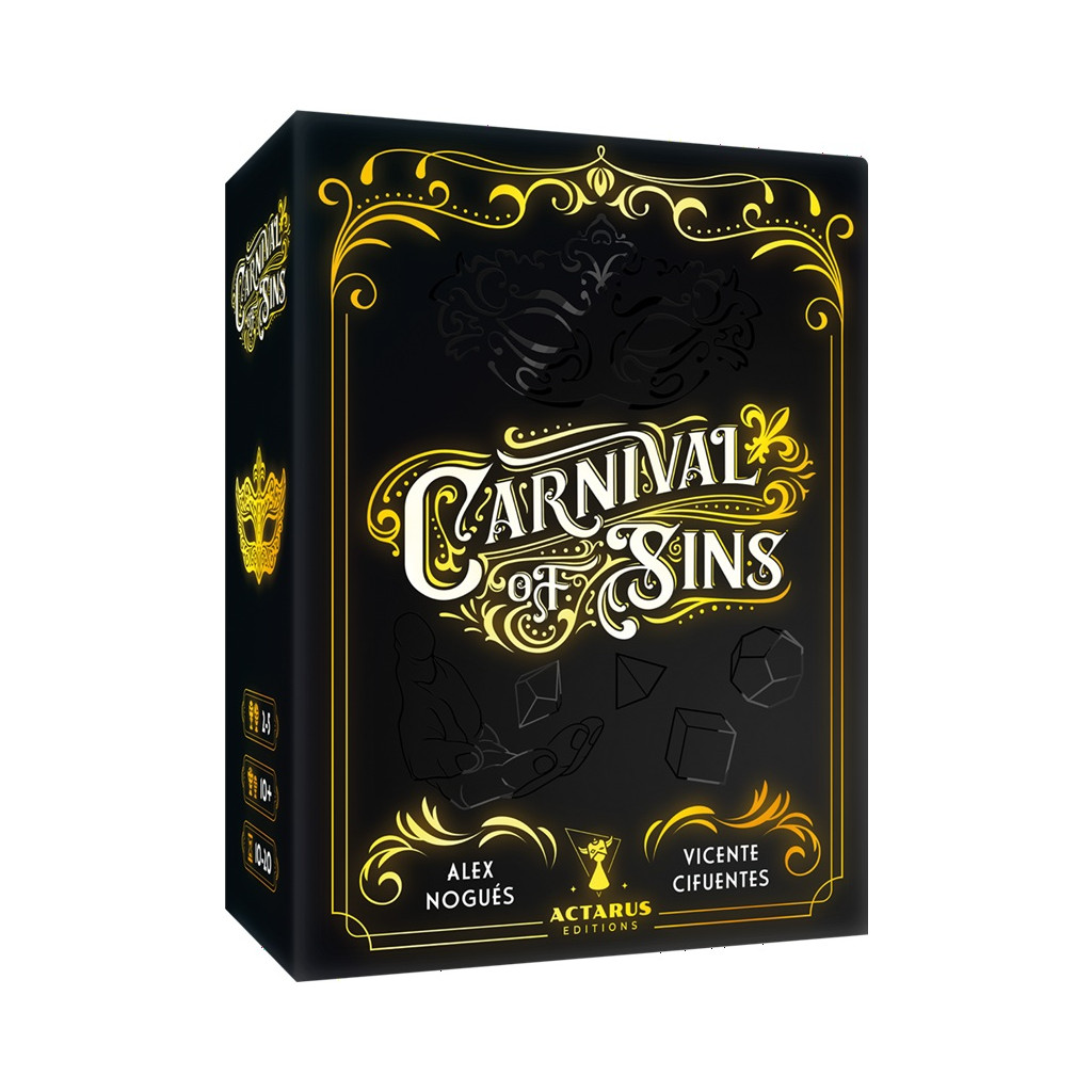CARNIVAL OF SINS - AS2TREFLE FAITES VOS JEUX - 26150 DIE