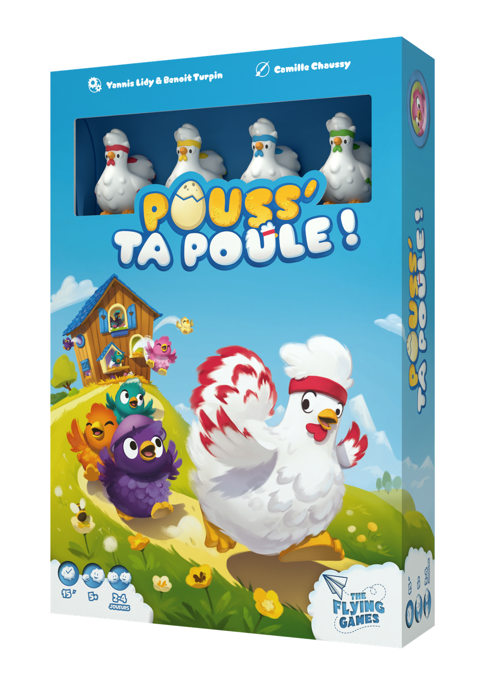 POUSSE TA POULE - AS2TREFLE FAITES VOS JEUX - 26150 DIE